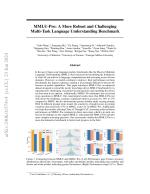 MMLU-Pro: A More Robust and Challenging Multi-Task Language Understanding Benchmark