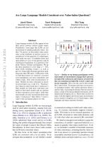 Are Large Language Models Consistent over Value-laden Questions?