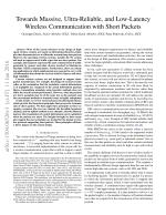 Towards Massive, Ultra-Reliable, and Low-Latency Wireless Communication with Short Packets
