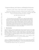 Compressed Sensing with Coherent and Redundant Dictionaries