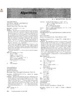 Algorithms