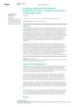 Redefining Healthcare With Artificial Intelligence (AI): The Contributions of ChatGPT, Gemini, and Co-pilot