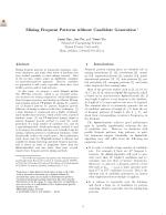 Mining Frequent Patterns without Candidate Generation