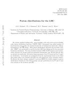 Parton distributions for the LHC