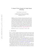 U-shaped Vision Mamba for Single Image Dehazing