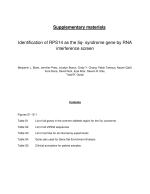 Identification of RPS14 as the 5q- syndrome gene by RNA interference screen