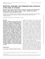 BioPortal: ontologies and integrated data resources at the click of a mouse