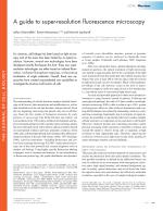 A guide to super-resolution fluorescence microscopy