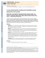 A cross-national profile of bullying and victimization among adolescents in 40 countries