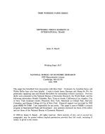 NETWORKS VERSUS MARKETS IN INTERNATIONAL TRADE