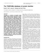 The TIGRFAMs database of protein families