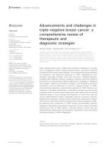 Advancements and challenges in triple-negative breast cancer: a comprehensive review of therapeutic and diagnostic strategies
