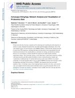 Cytoscape StringApp: Network Analysis and Visualization of Proteomics Data
