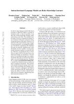 Instruction-tuned Language Models are Better Knowledge Learners