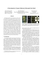 A Discriminatively Trained, Multiscale, Deformable Part Model