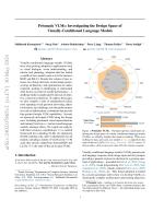 Prismatic VLMs: Investigating the Design Space of Visually-Conditioned Language Models