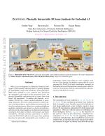 PHYSCE: Physically Interactable 3D Scene Synthesis for Embodied AI