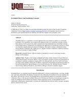 Grounded Theory and Sensitizing Concepts
