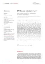 DAMPs and radiation injury