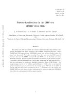 Parton distributions in the LHC era: MMHT 2014 PDFs