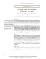 Day–Night Pattern of Sudden Death in Obstructive Sleep Apnea