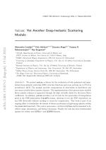 Yadism: Yet Another Deep-Inelastic Scattering Module