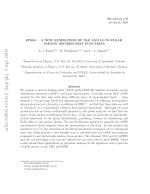 EPS09 — A NEW GENERATION OF NLO AND LO NUCLEAR PARTON DISTRIBUTION FUNCTIONS