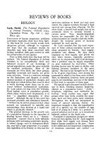 REVIEWS OF BOOKS
