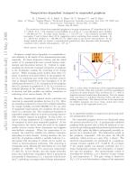 Temperature dependent transport in suspended graphene