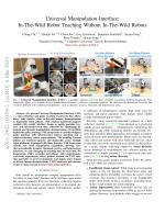 Universal Manipulation Interface: In-The-Wild Robot Teaching Without In-The-Wild Robots