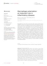Macrophage polarization: an important role in inflammatory diseases