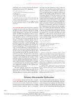 Coronary Microvascular Dysfunction