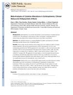Meta-Analysis of Cytokine Alterations in Schizophrenia: Clinical Status and Antipsychotic Effects