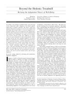 Beyond the Hedonic Treadmill: Revising the Adaptation Theory of Well-Being