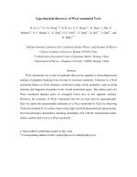 Experimental discovery of Weyl semimetal TaAs