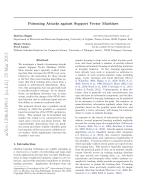 Poisoning Attacks against Support Vector Machines