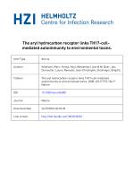 The aryl hydrocarbon receptor links TH17-cell-mediated autoimmunity to environmental toxins.