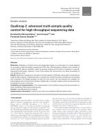 Qualimap 2: advanced multi-sample quality control for high-throughput sequencing data