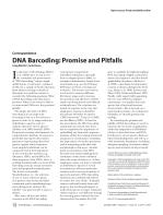DNA Barcoding: Promise and Pitfalls
