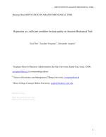Reputation as a sufficient condition for data quality on Amazon Mechanical Turk