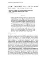 β-VAE: Learning Basic Visual Concepts with a Constrained Variational Framework