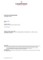 Corporate Social Responsibility