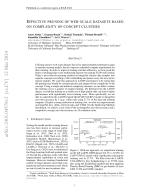 EFFECTIVE PRUNING OF WEB-SCALE DATASETS BASED ON COMPLEXITY OF CONCEPT CLUSTERS