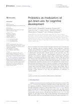 Probiotics as modulators of gut-brain axis for cognitive development