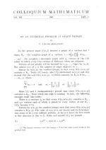 ON AN EXTREMAL PROBLEM IN GRAPH THEORY