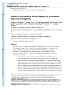 Single-Cell Genome-Wide Bisulfite Sequencing for Assessing Epigenetic Heterogeneity