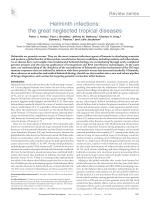 Helminth infections: the great neglected tropical diseases