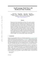 Small Language Model Meets with Reinforced Vision Vocabulary