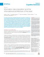 Information decomposition and the informational architecture of the brain