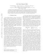 The Chiral Magnetic Effect